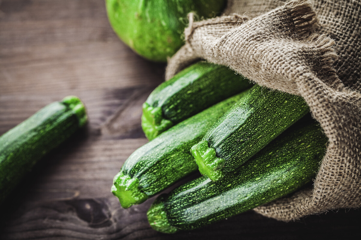Dark Green Zucchini Seeds, Non GMO – Heirloom, FLAVORFUL and EARLIER THEN MOST