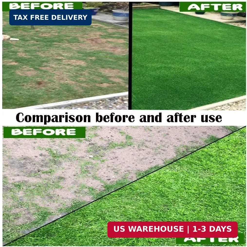 Grass Seed Mat Roll, Biodegradable Lawn Seed Mat,Backyard Plant Growing Grass Se