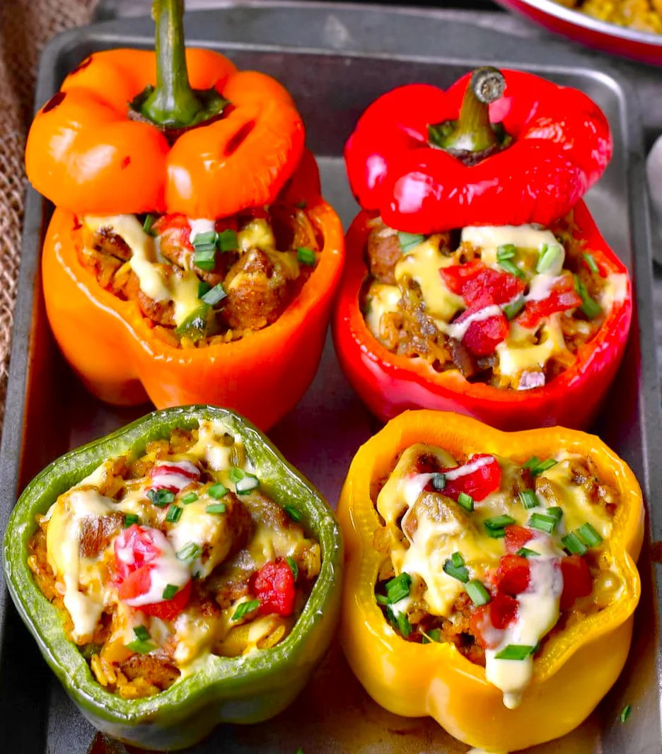 Rainbow Mix Sweet Bell Pepper Seeds | Colors Blend Heirloom Vegetable Seed 2025