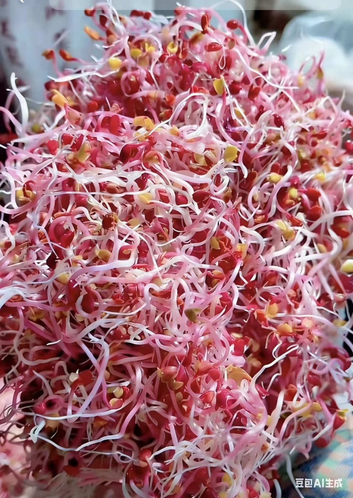 Micro Vegetables Radish Sprout Seeds | White Red Green Mix | 1LB Hydroponic