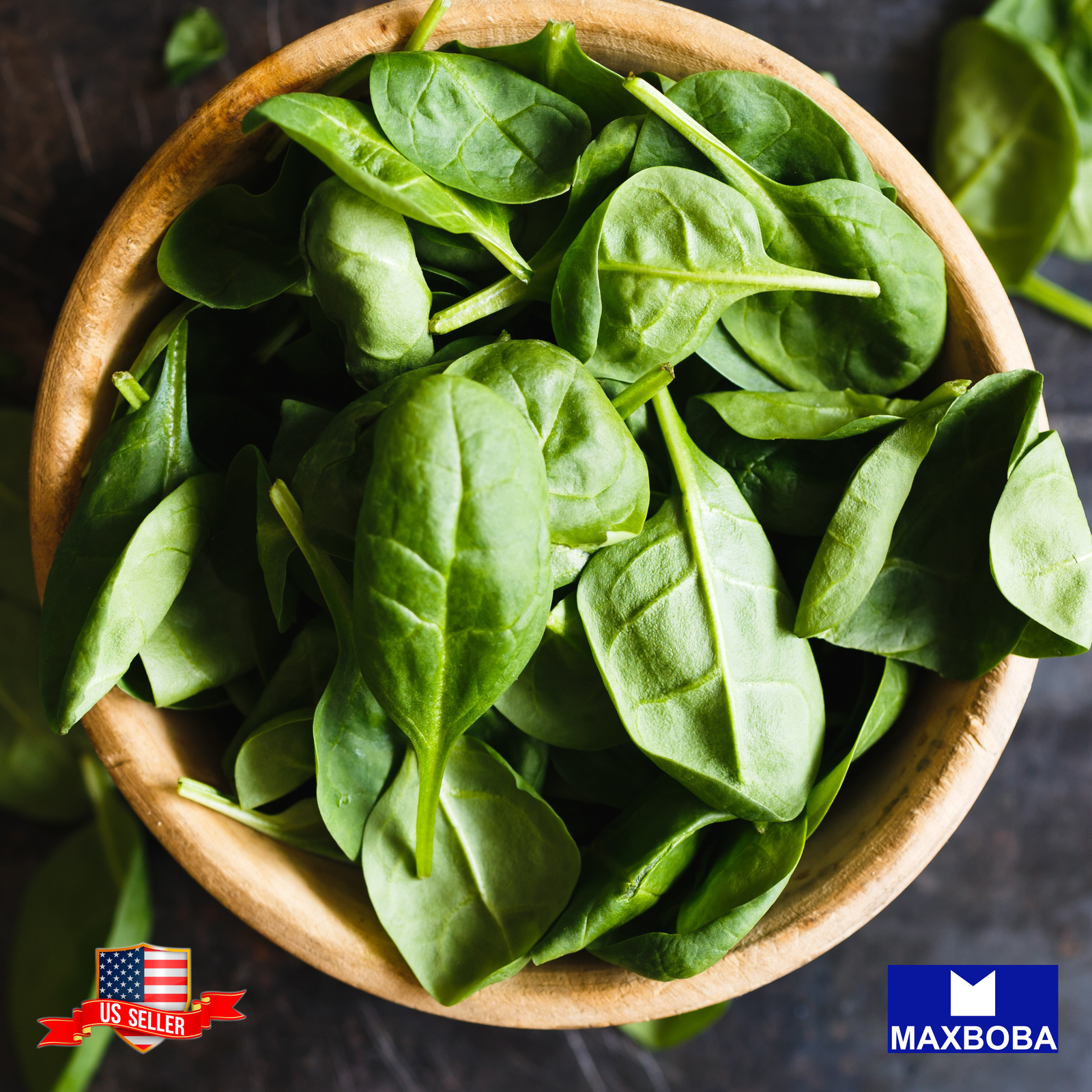 Fresh!! Spinach Seeds Non-GMO Vegetable