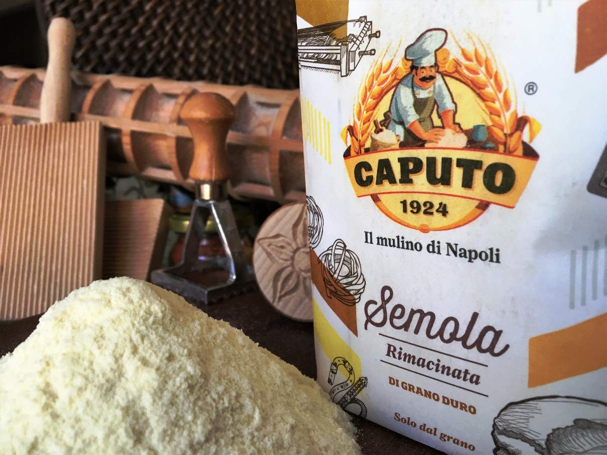 Caputo Antimo Di Grano Duro Rimacinata Semolina Flour 35.2 Ounce (Pack of 1)
