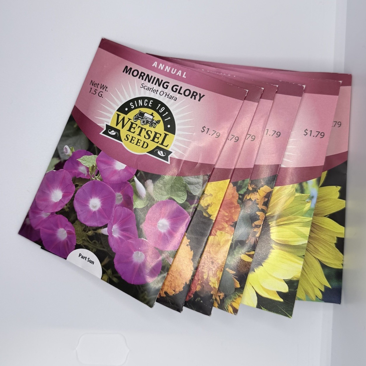 Flower Seed packet (varieties) Annual by Wetsel seed