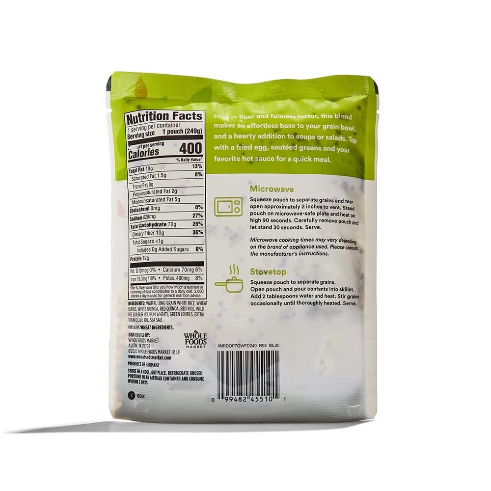 , 7 Grain Lentil Blend, 8.8 Ounce