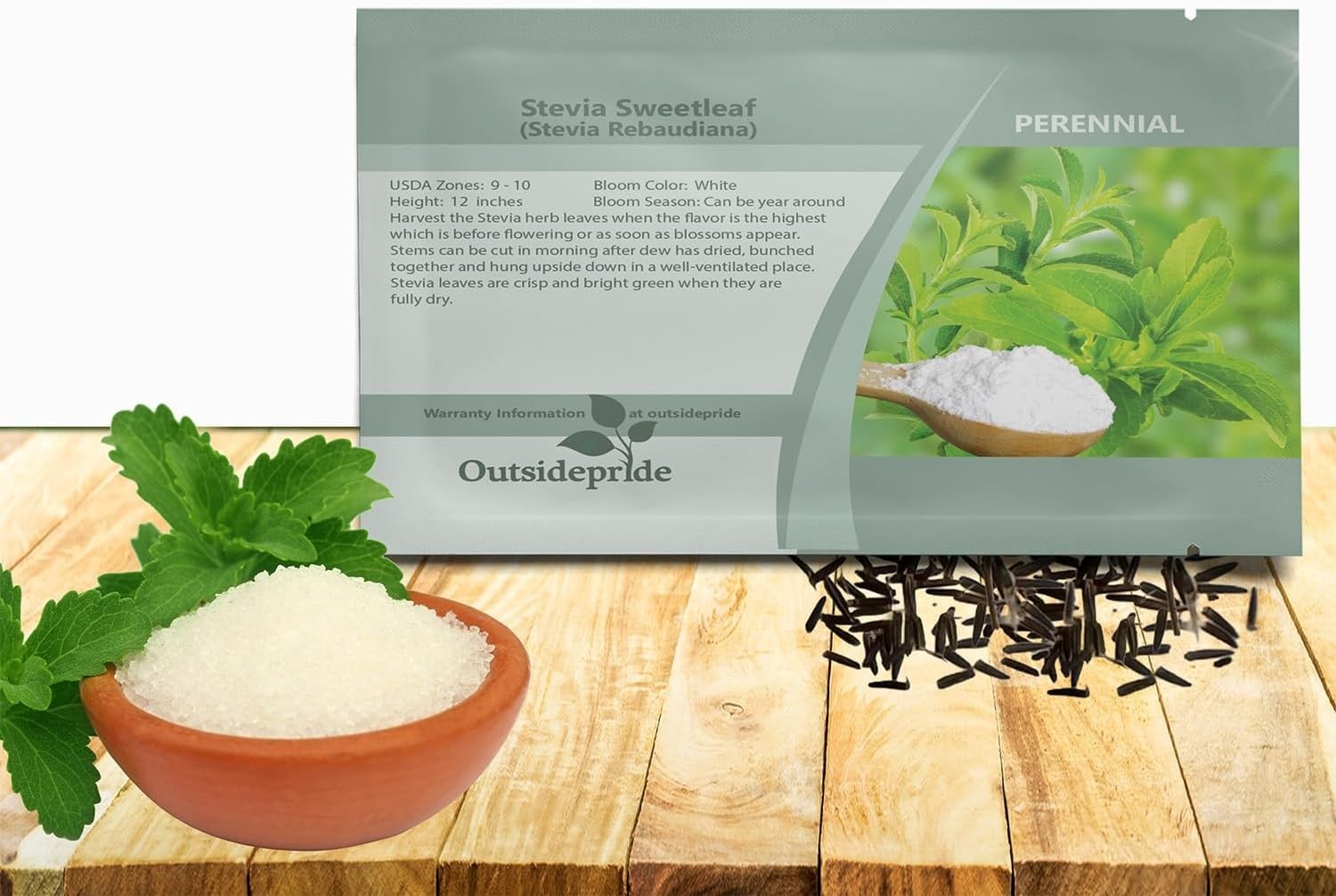 Organic Stevia Sweetleaf Seeds – 50 Pcs for Culinary Delights in Any Garden