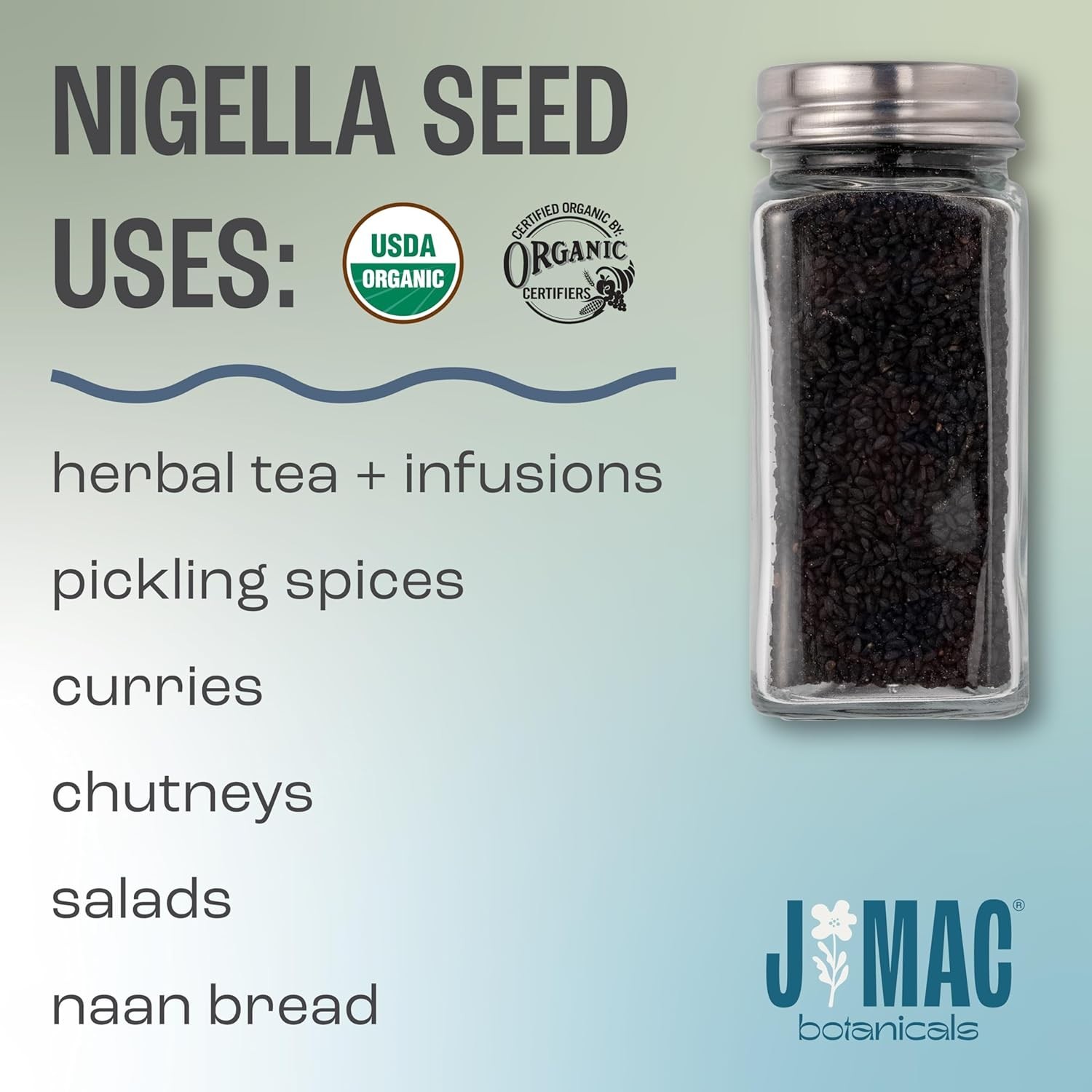 Organic Nigella Seeds 16 oz – Quality Black Cumin for Healthy Living