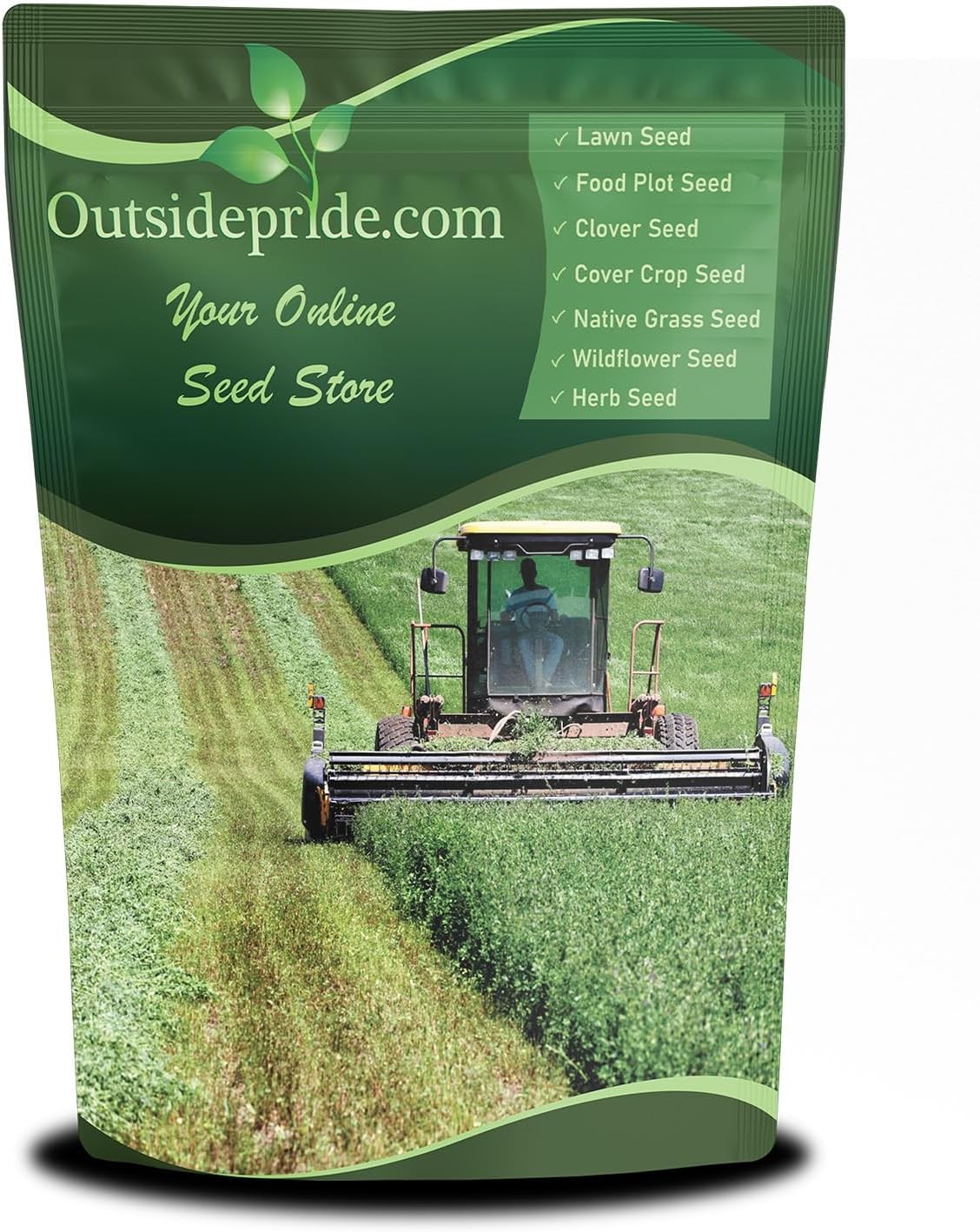 High Yield Perennial Alfalfa Seeds – 1 lb Nitrocoated Non-GMO for Planting