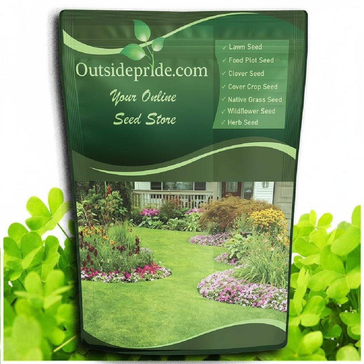 Outsidepride Perennial Clover King Seed Mix – 5 Lbs Nitrocoated Inoculated Heat