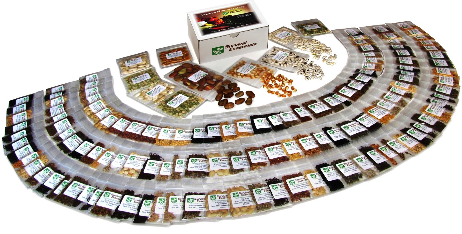 Heirloom Seeds for Planting Vegetables and Fruits – 135 Variety Vault – Medic…
