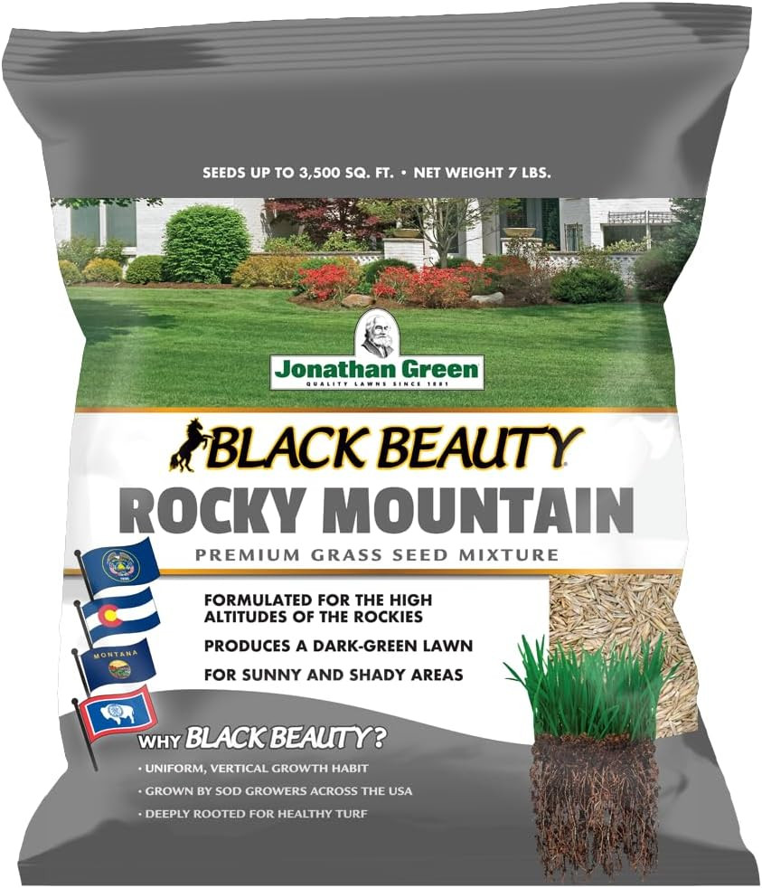 (10383) Black Beauty Rocky Mountain Colorado Grass Seed Mixture (Made for Colora