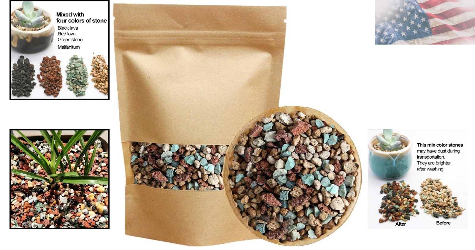 2.2lb Multi-Use Gritty Mix – Perfect for Fairy Gardening and Plant Drainage