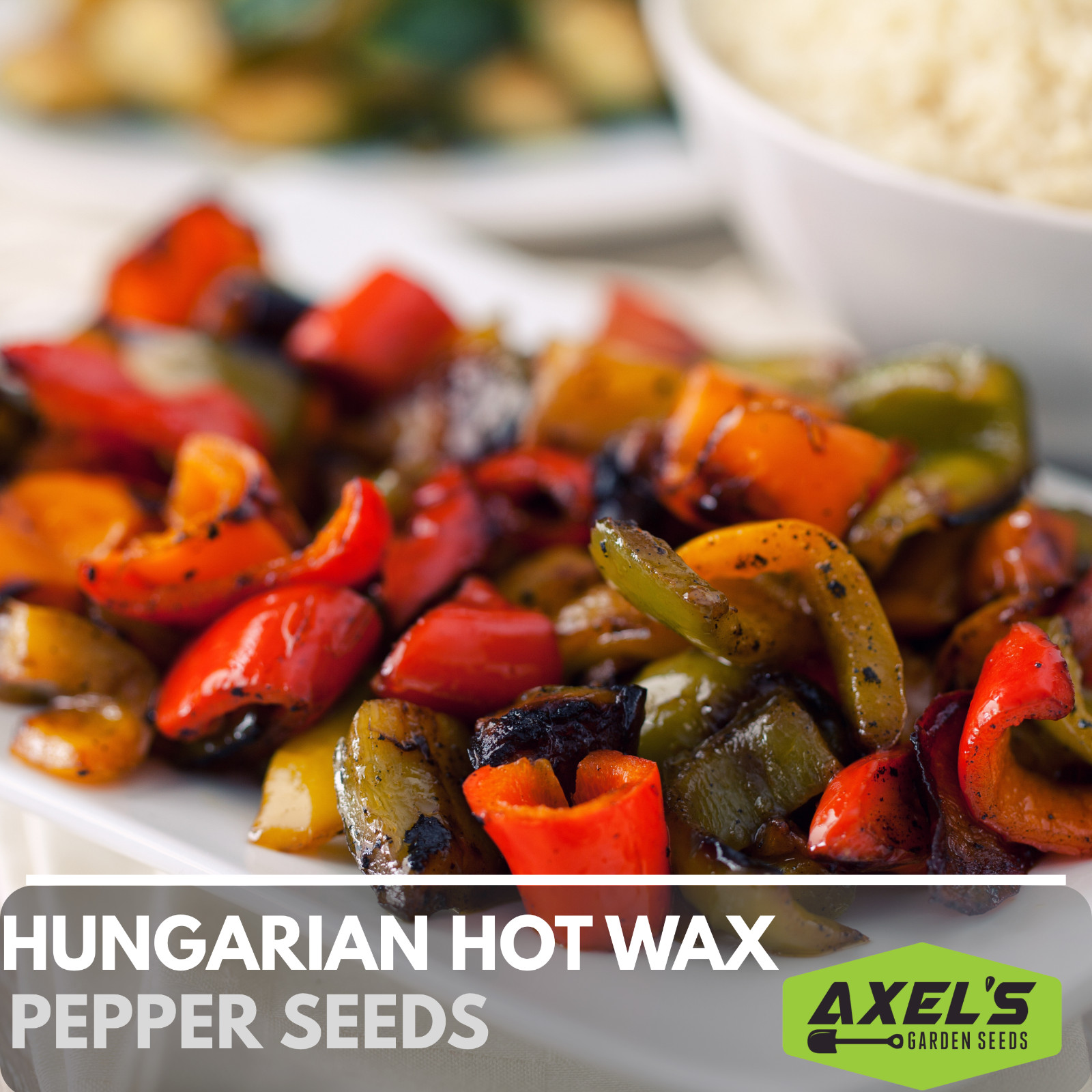 Hungarian Hot Wax Pepper | Non-GMO | Heirloom | Fresh Garden Seeds