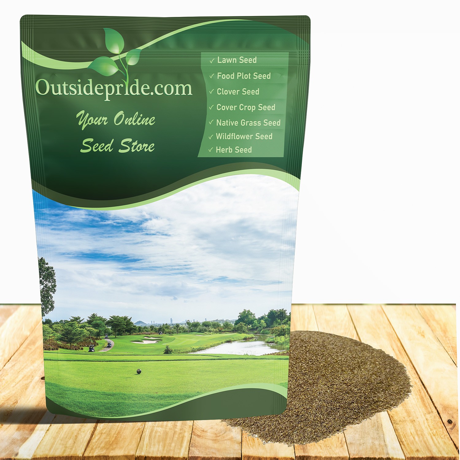 1 LB V8 Creeping Bent Grass Seed For Golf Courses & Putting Greens