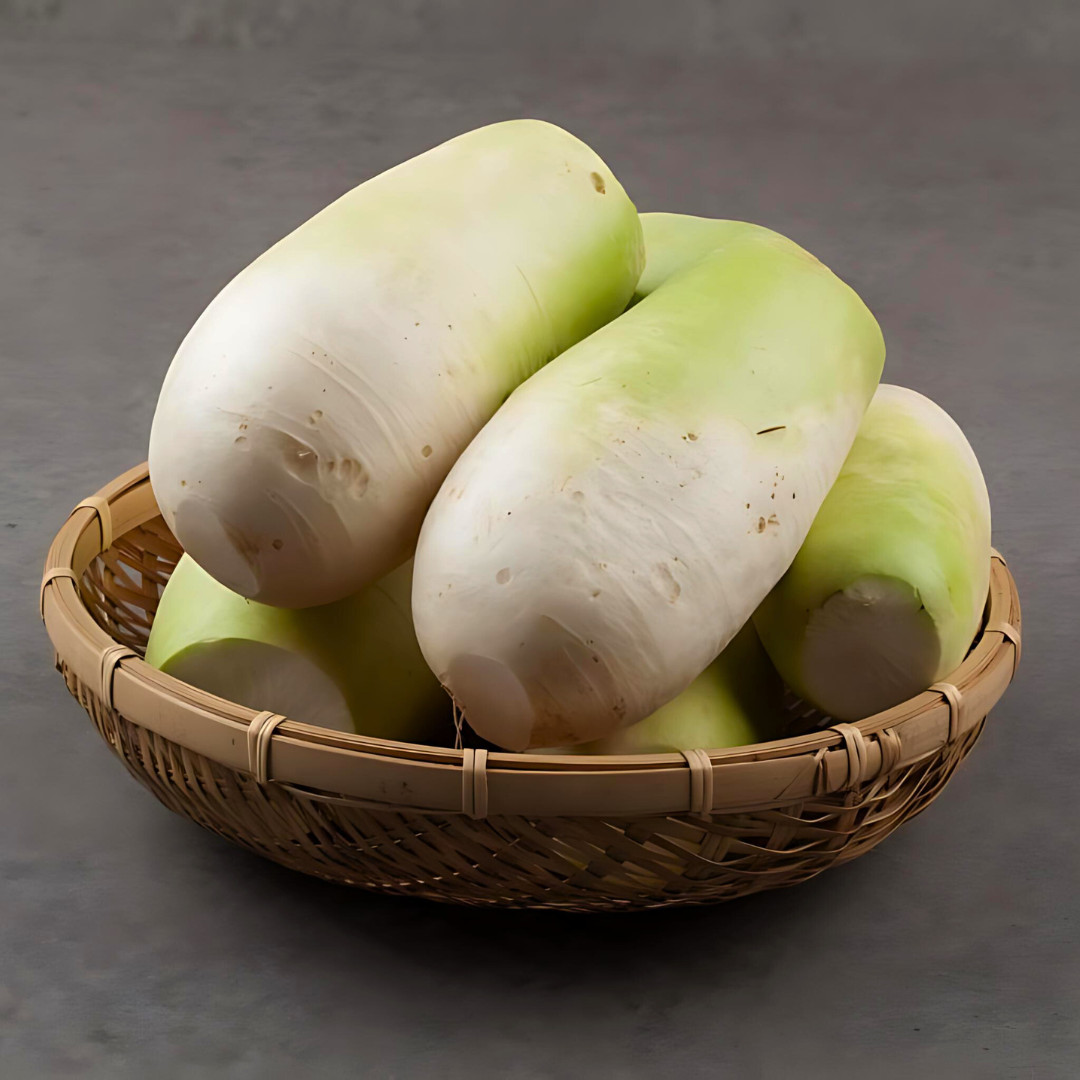 Fresh Korean Radish Seeds | Cheong Du | Heirloom | Non-GMO | Asian Vegetables