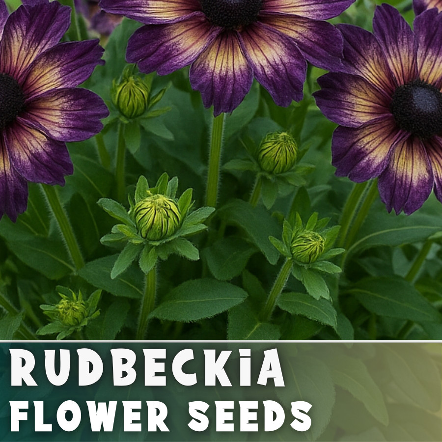 Velvet Dusk Rudbeckia Seeds 125+ Seeds Annual Flower Seeds Garden