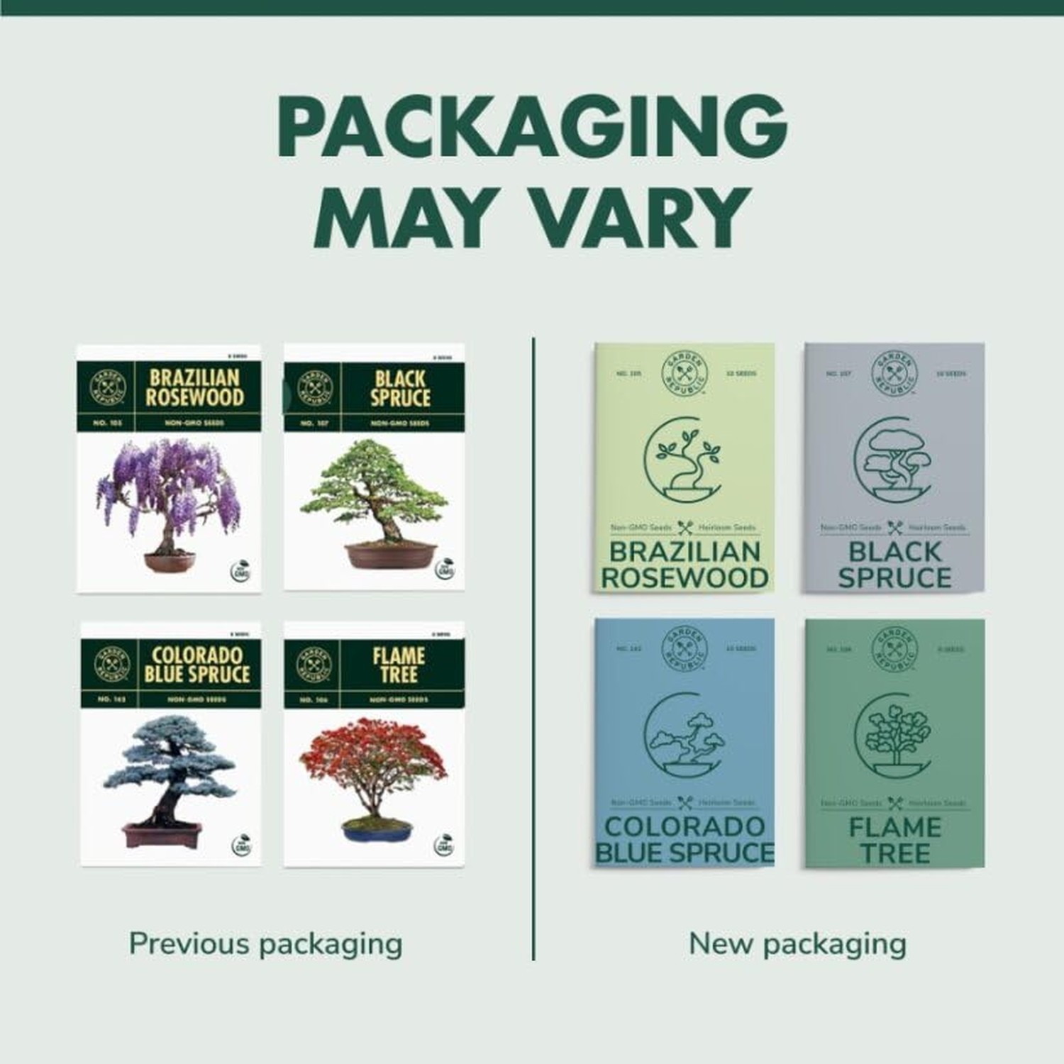 Bonsai Tree Seed Starter Kit – Mini Bonsai Plant Growing Kit, 4 Types of Seed…