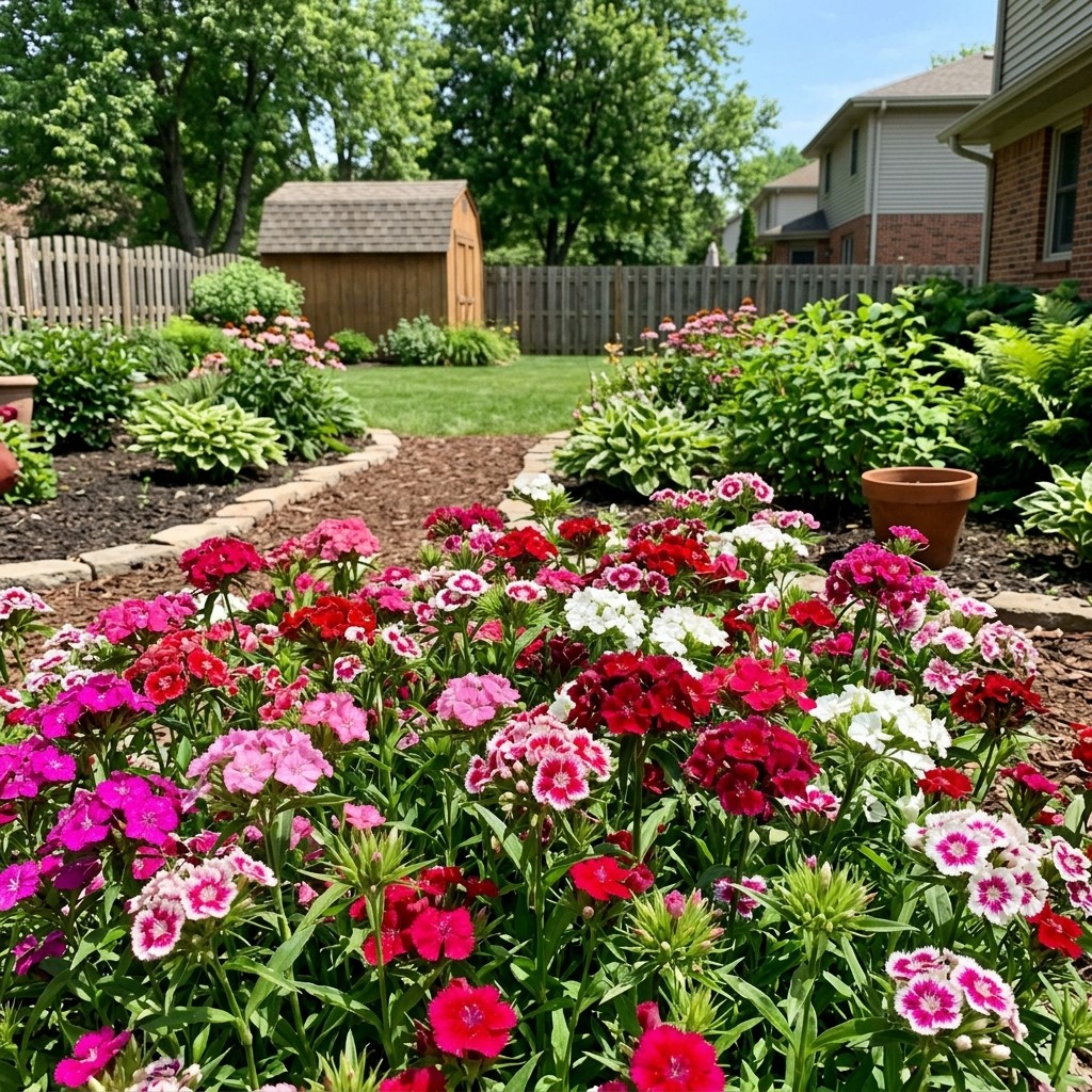 500 Mixed Sweet William Seeds – Fragrant Dianthus Barbatus for Traditional