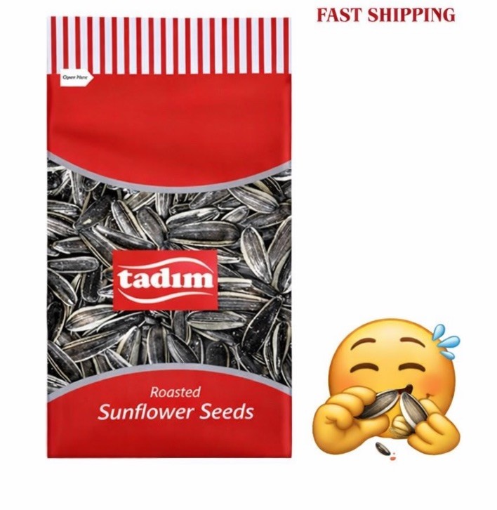 Turkish Roasted Sunflower Seeds Snack Fresh Imported From Turkey 2pk Each 300gr