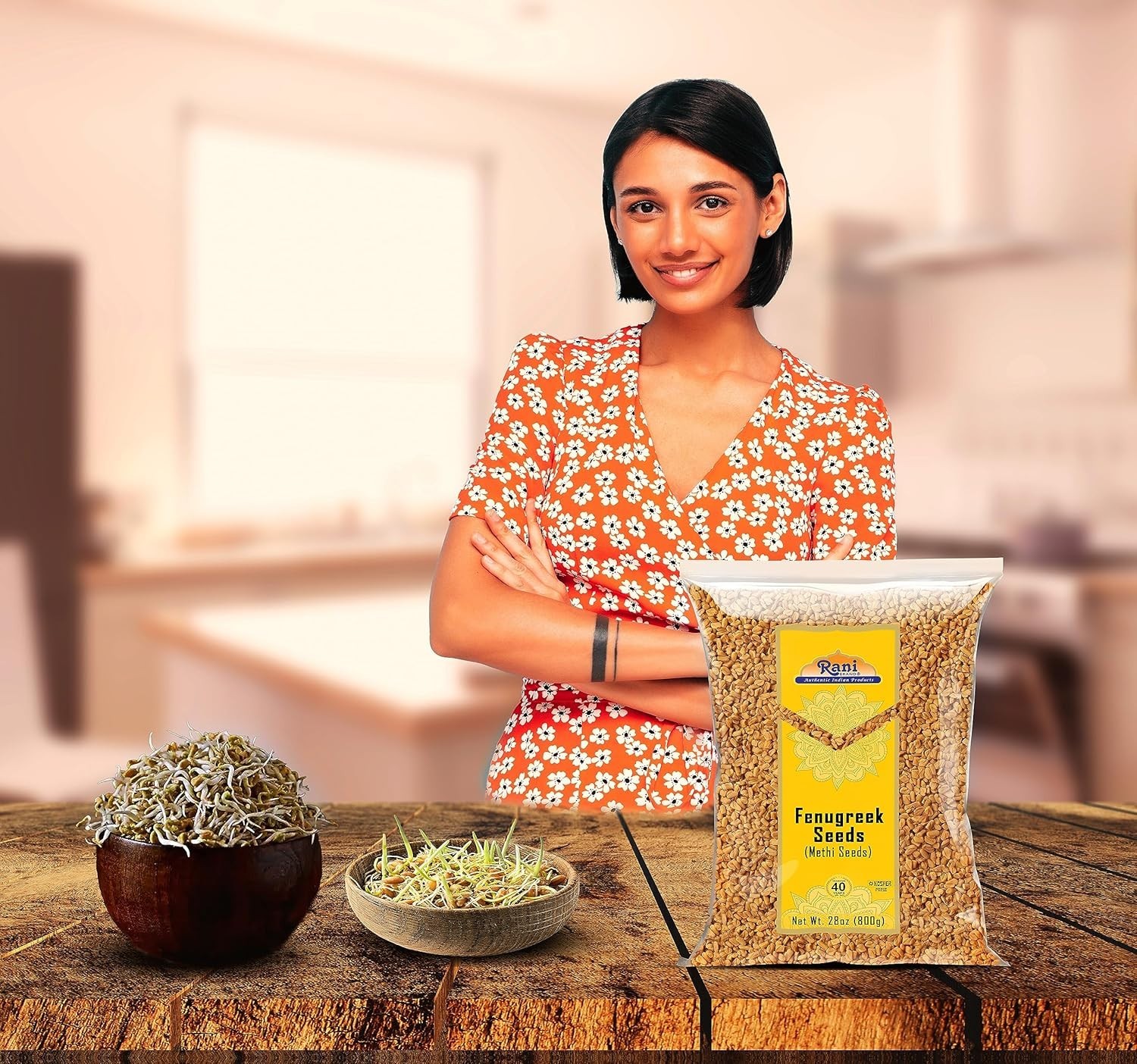 Rani 14oz Fenugreek Methi Seeds – Authentic Indian Spice, & Gluten-Free