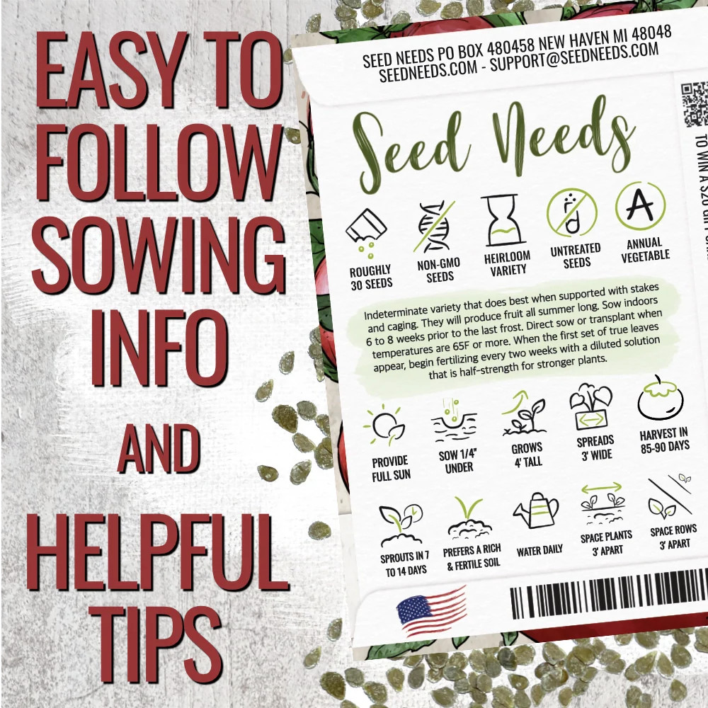 Beefsteak Tomato Seeds For Planting (Lycopersicon esculentum)