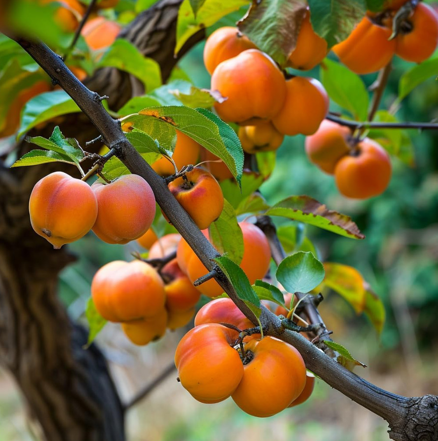 American Persimmon – Live Plant in Quart Pot – Native Fruit Tree