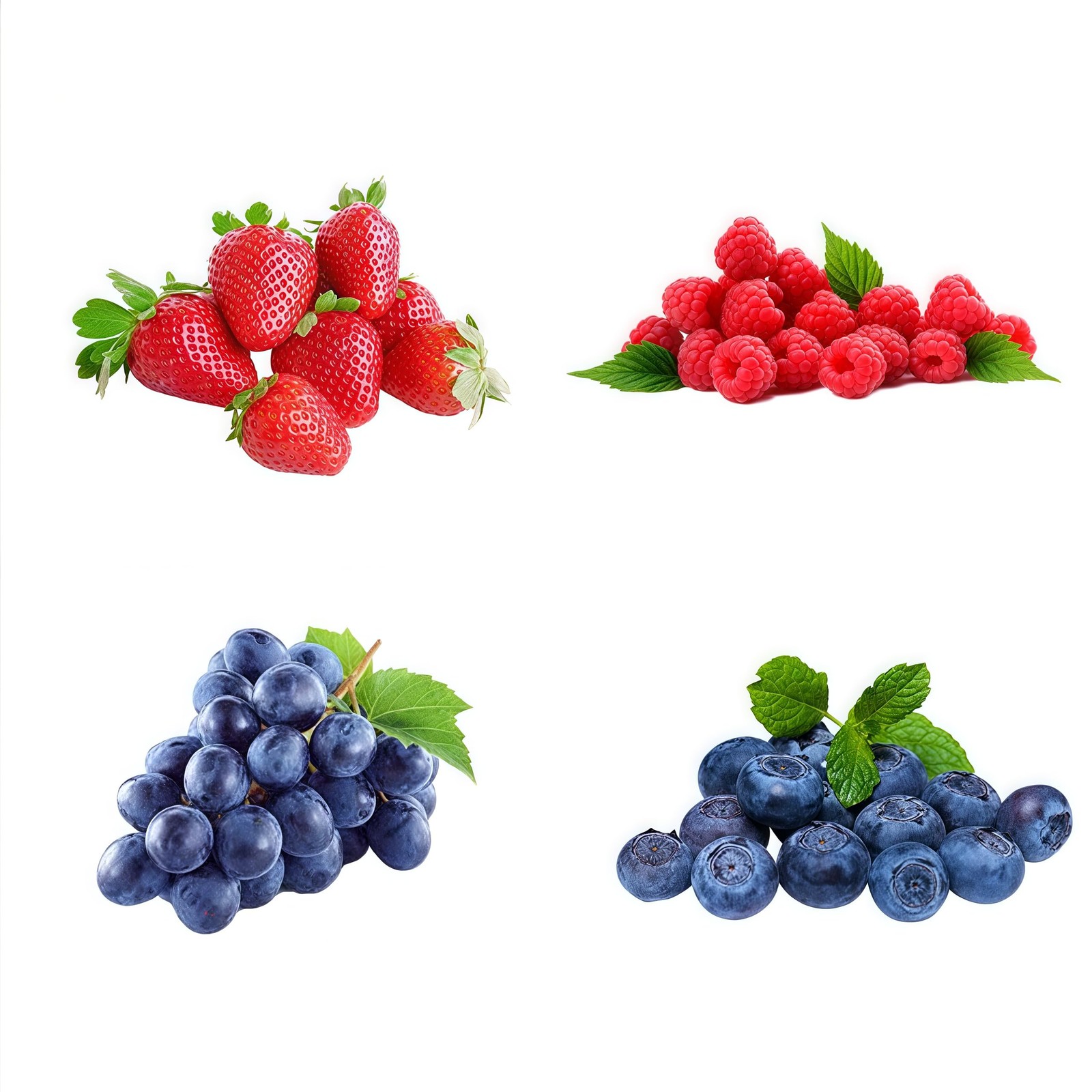 1000+ Mixed Berry Seeds for Planting Grape, Blueberry, Raspberry & Strawberr…