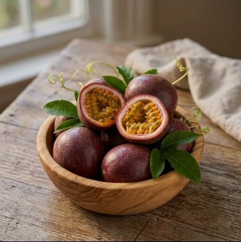 Possum Purple Passion Fruit Live Vine – Self-Fertile, Cold-Hardy, USDA 7