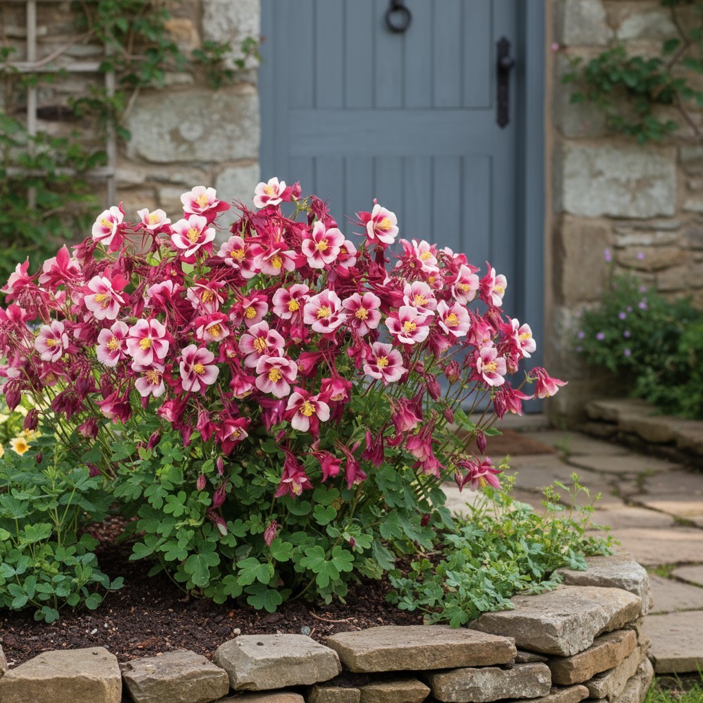 500 Aquilegia Seeds – Vibrant Two-Tone Flowers for Cottage & Woodland Beds