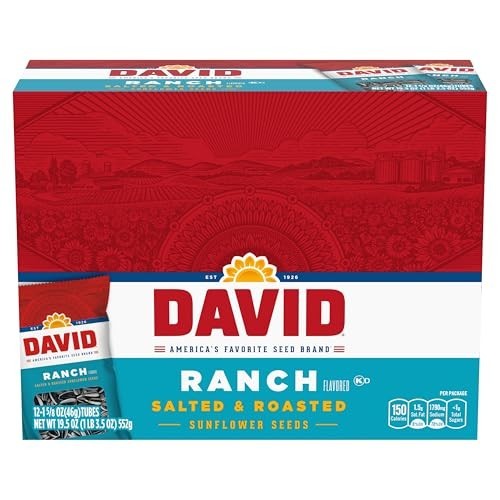 Ranch Flavor Sunflower Seeds – Perfect Easter Basket Stuffer for Baseball Fans,