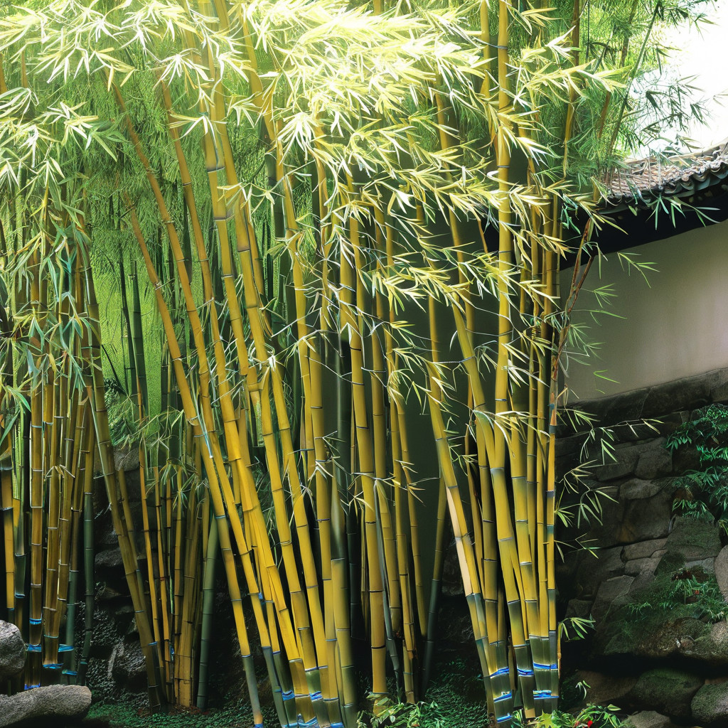 50 Bamboo Seeds Privacy Plant Garden Clumping Shade Screen ” Asian Lemon”
