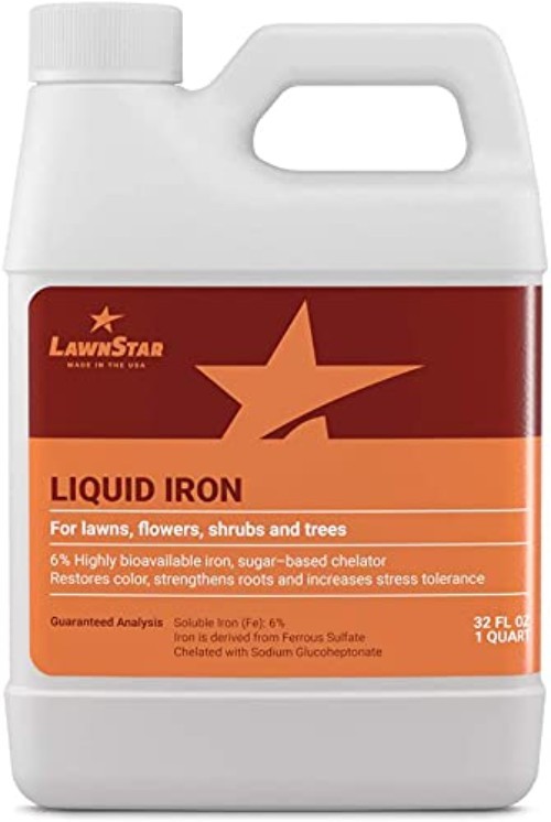 Versatile 32 OZ Liquid Chelated Iron – Revive Your Lawn, Trees & Shrubs