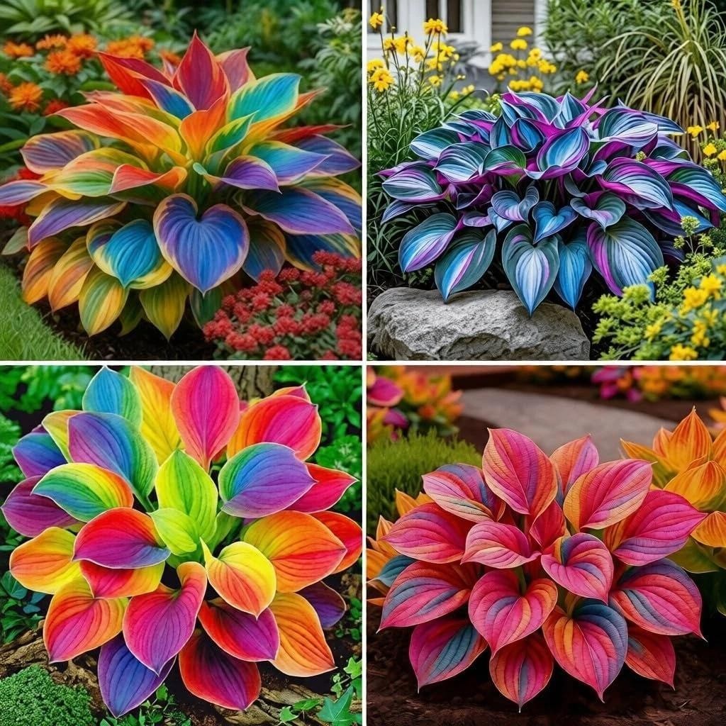 220+ Mixed Color Hosta Seeds for Planting – Hostas Seeds Rare Perennial, Flower