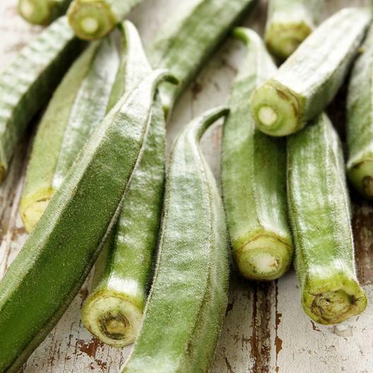 100 Clemson Spineless Okra Seeds Non-GMO Heirloom | USA Seller