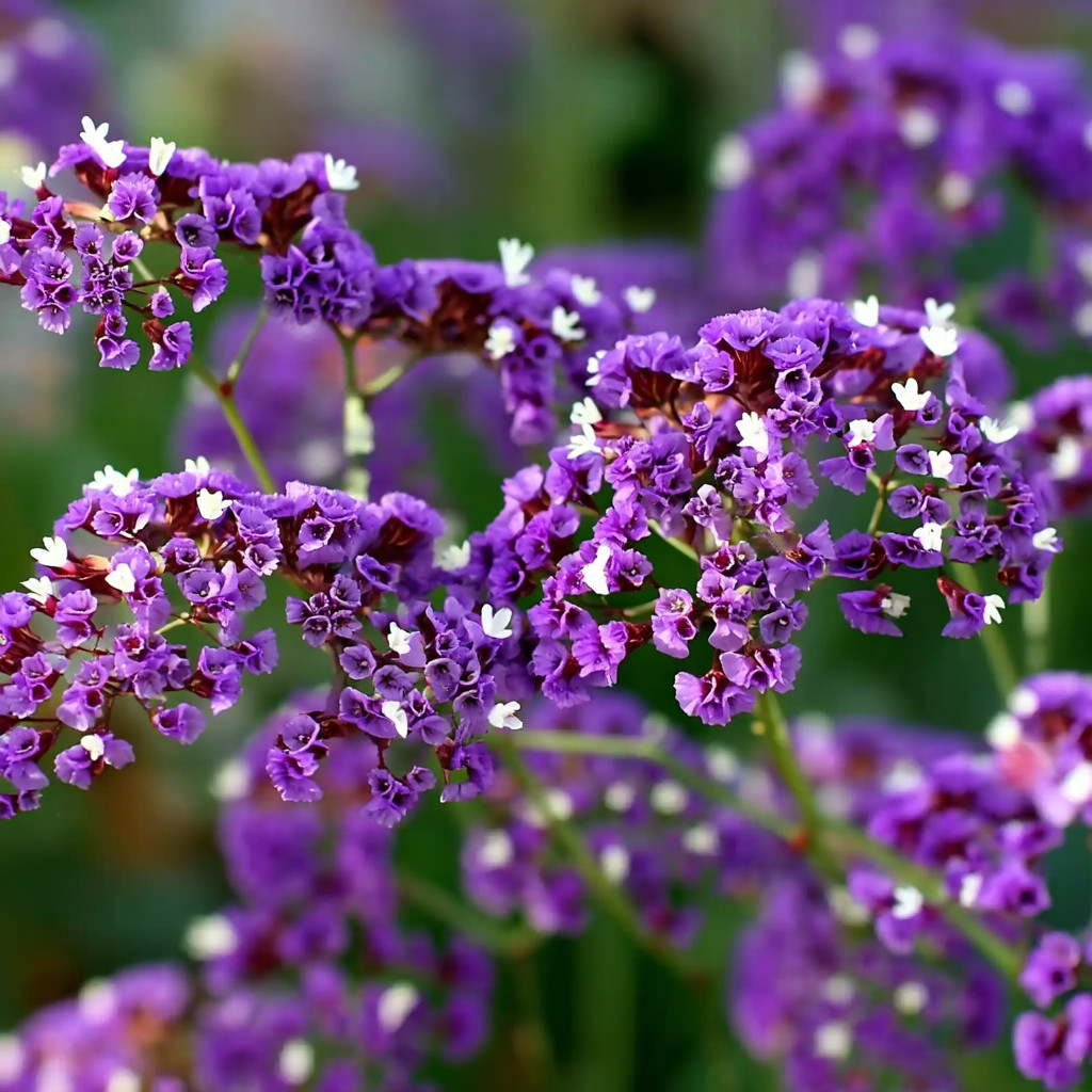 Pastel Shades Statice Flower 50 Seeds | Soft Colorful Dried Blooms