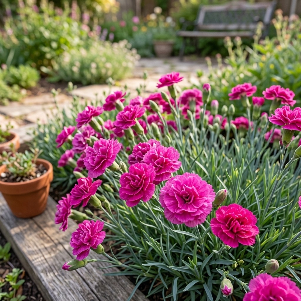 1000Pcs Carnation Seeds, Ornamental Flowers for Garden Balcony & Yard