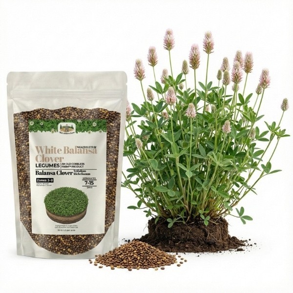 Old Cobblers Farm™ Wicked Tuff Turf Balansa Clover (Legumes) – Pastures Lawns