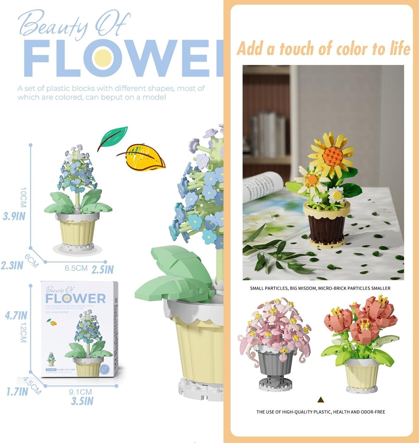 Elegant DIY Orchid Building Blocks – Transform Your Space with Nature’s Beauty