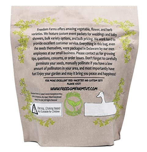 Assorted Vegetable & Herb Seed Packets – Over 10,000 Non-GMO Heirloom Seeds