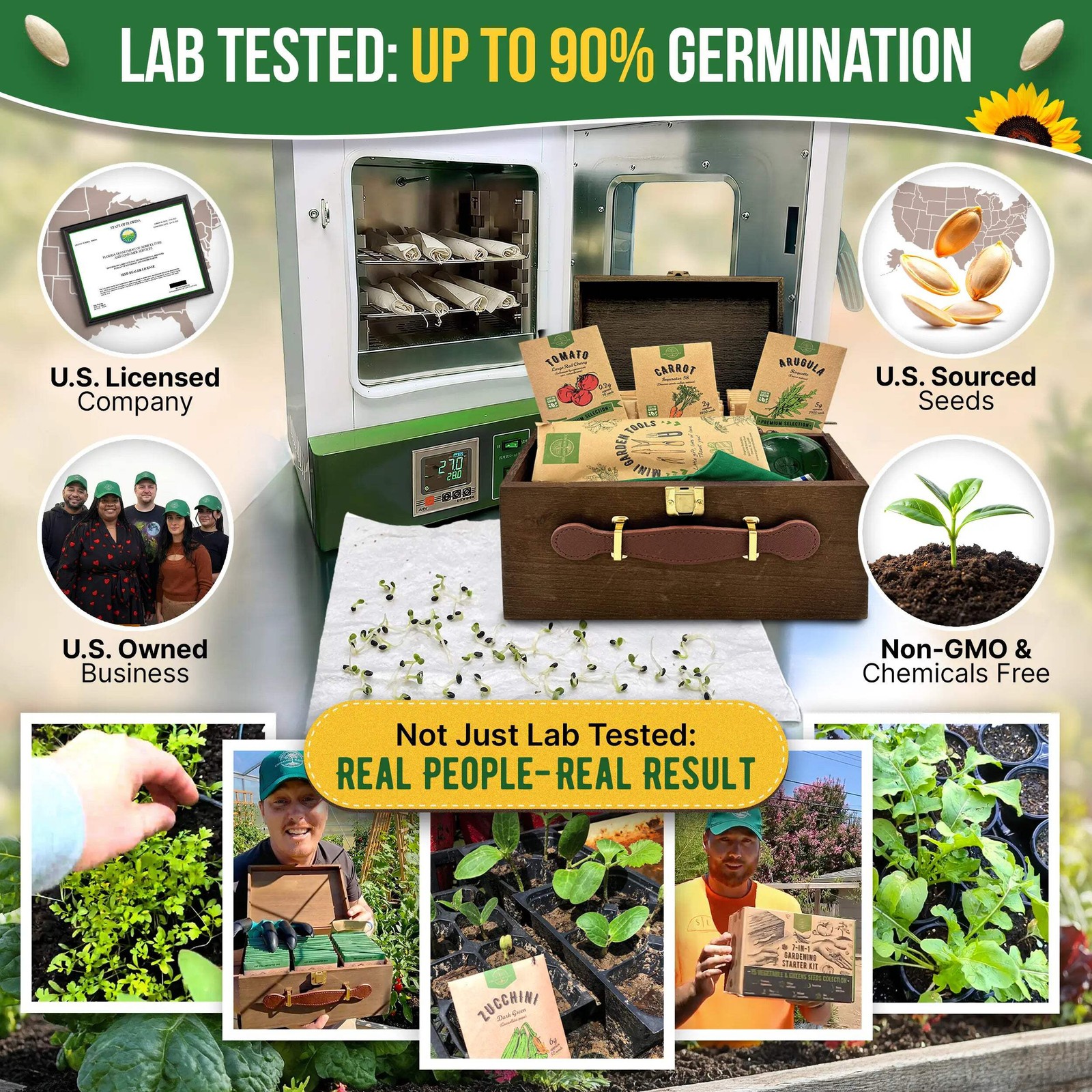 75 Greens & Vegetable Seeds Variety Pack