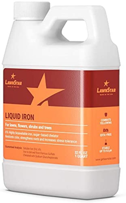 Versatile 32 OZ Liquid Chelated Iron – Revive Your Lawn, Trees & Shrubs