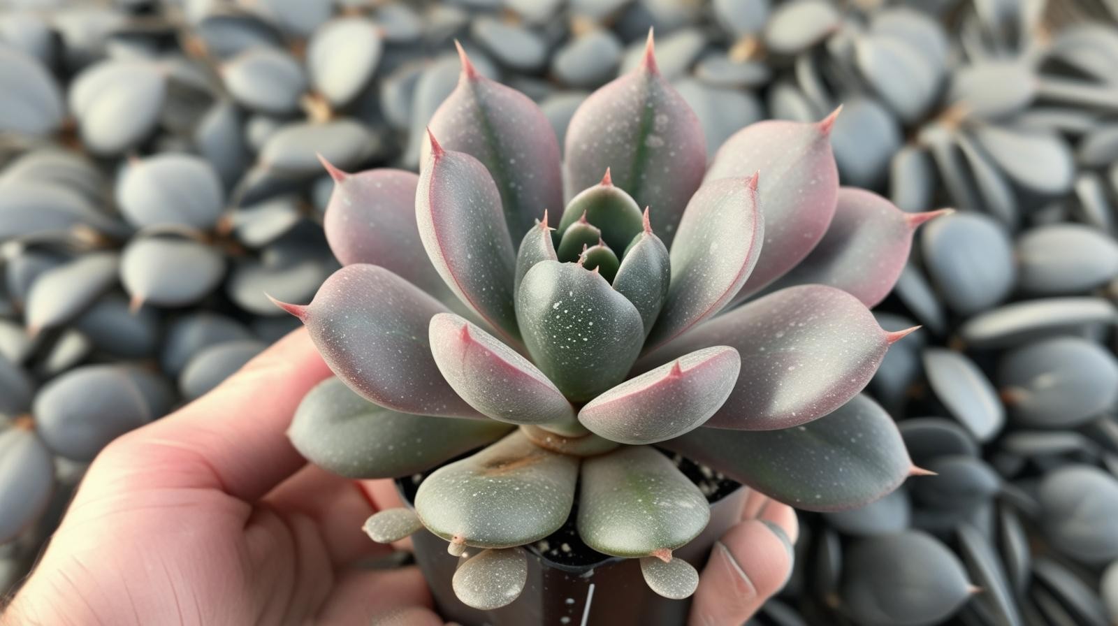 Echeveriaaffinis Black Knight Rooted Starter Plant