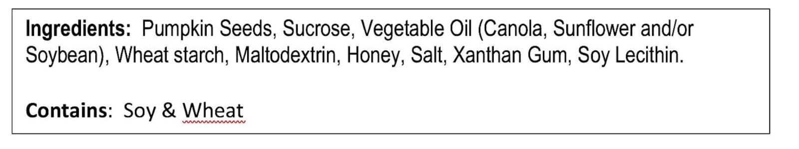 6 Ounce Low Sodium Honey Roasted Pumpkin Seeds – Healthy Snacking Choice