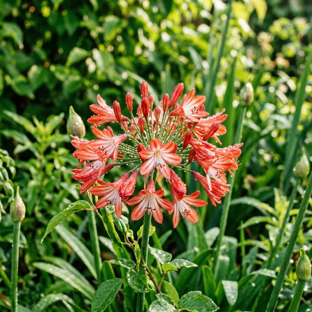 50 Count Bicolor Red African Lily Seeds – Long Lasting Patio Blooms, for Home