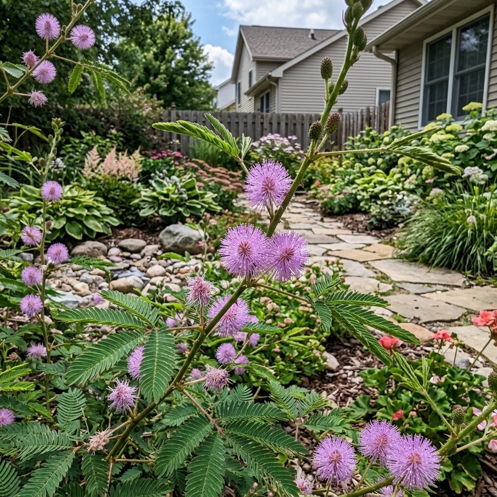 100 Purple Sensitive Plant Seeds – distinctive Moving Foliage Houseplants