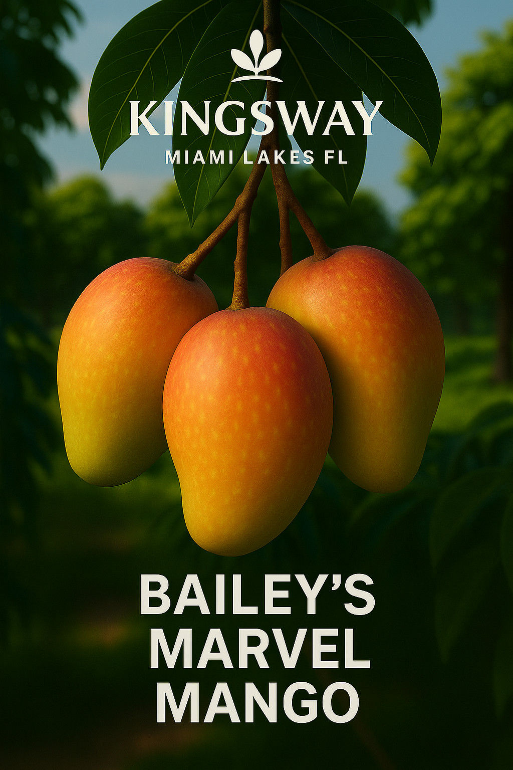 Rare Delicious ZILL BAILEY’S Marvel 3 Gallon Grafted Mango Tree 2 – 4 ft tall !