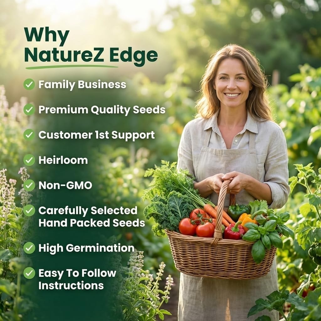 5 Variety Herb Seeds for Indoor & Outdoor Gardens – Gift of Flavor