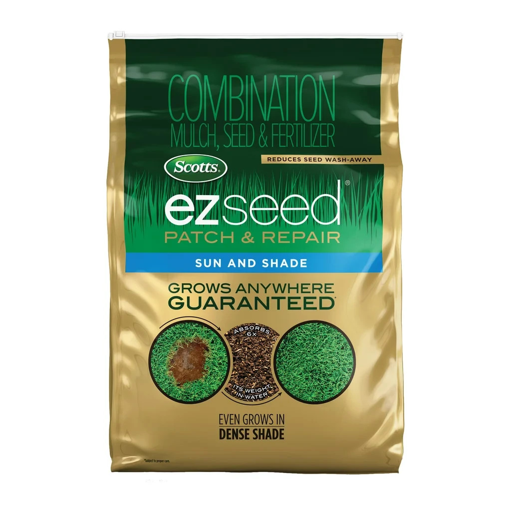Scotts EZ Seed Patch & Repair Sun & Shade 25 lbs Grows Anywhere Covers 556 Sq Ft