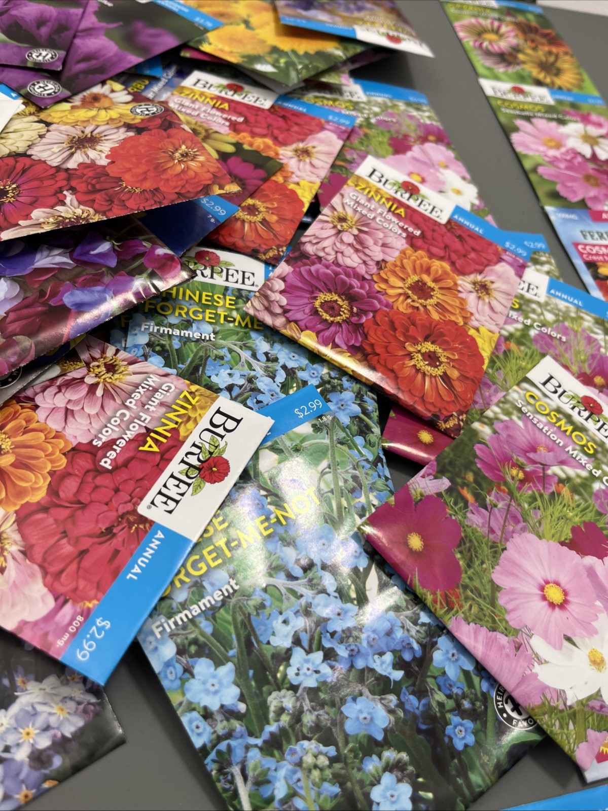 100 Flowers annual perennial Plant Seeds (Assorted Lot ) sell by 11/26 Garden