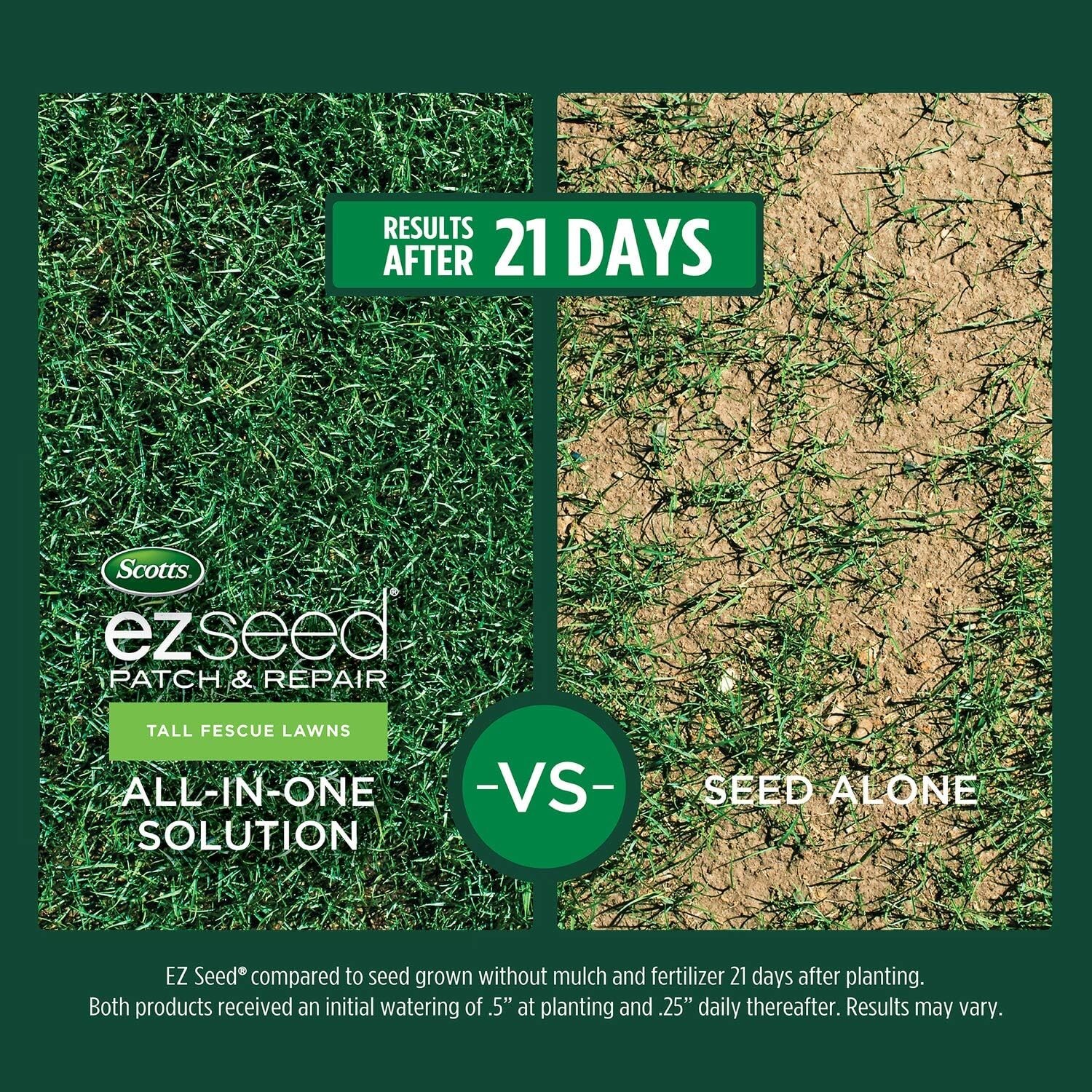 Lawn Repair Bundle – 40 lb. + 10 lb. Bags – Tall Fescue Seed – Fertilizer