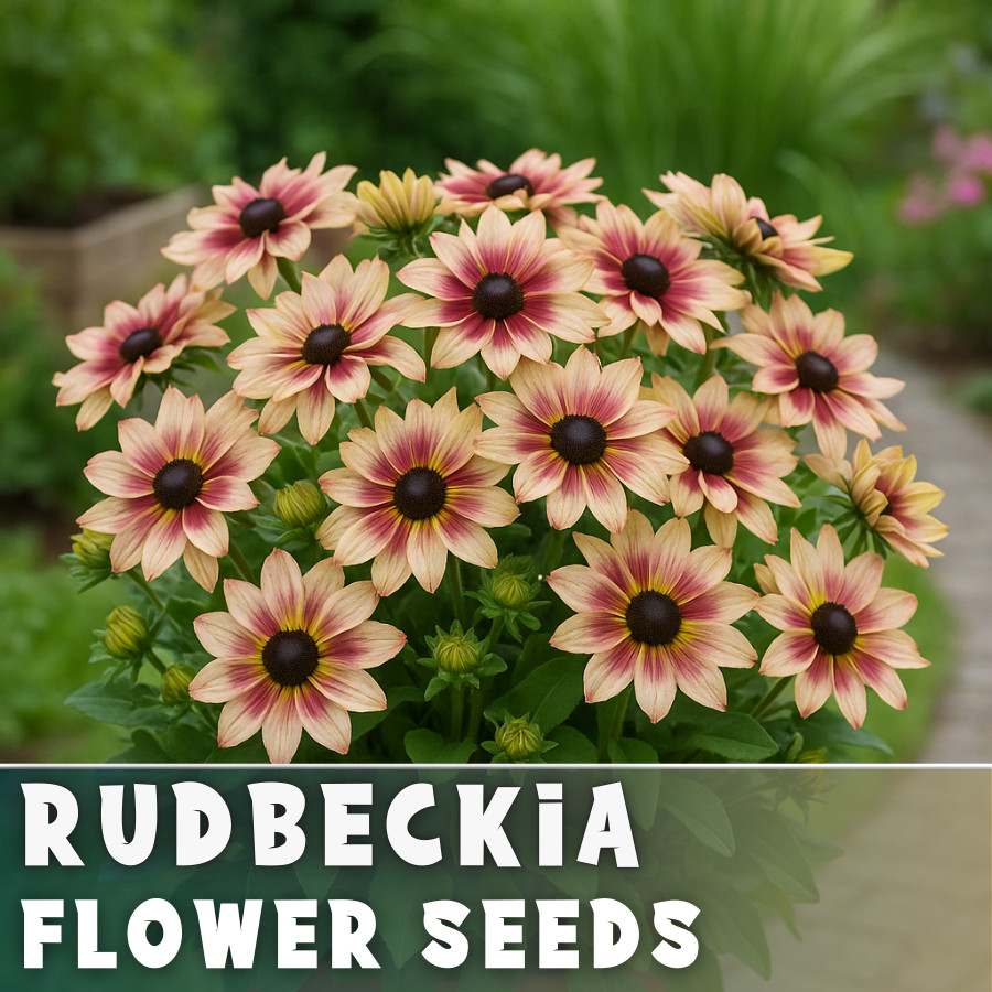 Buttercup Halo Rudbeckia Seeds 125+ Seeds Annual Flower Seeds Garden